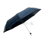 紳士晴雨兼用折傘　６０ｃｍ　ネイビー
