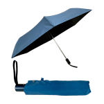 晴雨兼用折傘　５５ｃｍ　自動開閉　形状記憶　スモークブルー