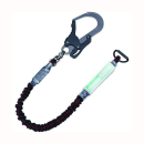 基陽 KH　シングル じゃばらランヤード　アルミフック　胴ベルト専用　Ｓ１ＪＤＷＫ－１７