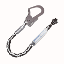 基陽 KH　シングル じゃばらランヤード　スチールフック・ペダルフック　Ｓ１ＳＰＷＳ－１７