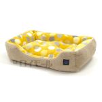 フランミン　スクエアベッド　Ｌ　イエロー