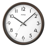 ＭＡＧ　電波掛時計　トルテ　ブラウン　Ｗ－７６８ ＢＲ－Ｚ