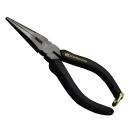 ３５０－１５０ＢＧ　ラジオペンチ（クロスローレット）　＜黒金＞