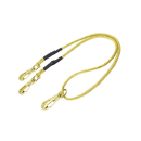 ＦＳＣ－３ＳＷ－ＧＤ　セーフティコードスリムタイプ　２丁掛け　＜黒金＞　金色