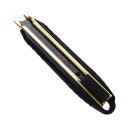 ＦＫ０２Ａ－ＢＧ　メタルカッターナイフ　＜黒金＞