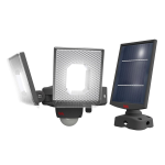 ムサシ　7.5W×２灯スライド型LEDソーラーセンサーライト　Ｓ－２４０Ｌ