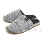 洗えるスリッパ　無地ニット　ＧＹ　Ｌ