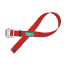 藤井電工　胴ベルト　アルミバックル　レッド　Ｍ