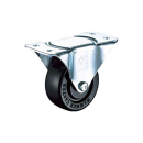 ハンマーキャスター　固定　ゴム車　４４０Ｒ－Ｒ　７５ｍｍ