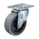 ハンマーキャスター　自在　エラストマー車　４２０Ｇ－Ｌ　７５ｍｍ