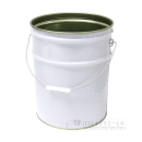 ペール丸缶　２０Ｌ　白　本体