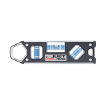 シンワ　仮設工レベル　ＪＵＳＴ－ＭＡＧ　１５０ｍｍ　シルバー　マグネット付