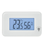 ＥＭＰＥＸ　シュクレ・イルミー　温湿度計　ホワイト　ＴＤー８３３１