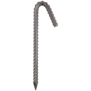 異形ロープ止め　Ｊ型　１０×６００