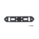 ピッタリサポート　Ｉ穴タイプ　Ｌ型　３×１５×１２０×３５　ブラック