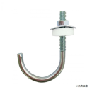 パイプボルトセット　スポンジ付　１／４×５０×８０　袋　５０本入