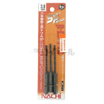NACHI 六角軸 鉄工用ドリル SP 3本組 3.3mm: 電動