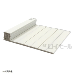 ミエ産業　折りたたみ風呂フタ Ａｇスリム　Ｌ１５　ホワイト（WＨ）　約幅７５×１５０ｃｍ用