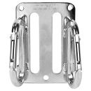 土牛　メッキＷカラビナフック　Ｆ－７７（ＭｘＭ）