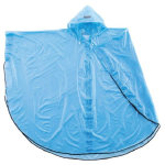 女性用　パールポンチョ　ブルー　フリー　１２４１