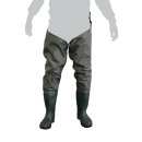 ナイロンウエーダー　セパレート　グリーン　２５.０ｃｍ　＃８９７１