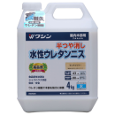 水性ウレタンニス半つやクリヤー4kg