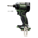 ＨｉＫＯＫＩ　マルチボルト　３６Ｖ　コードレスインパクトドライバ　フォレストグリーン　ＷＨ３６ＤＣ（ＮＮＧ）　【本体のみ】