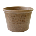 gardens ガーデンズ　エコポット　浅型 ７号　ナチュラル