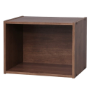 アイリス　カラーボックス　ＣＢボックス　１段　ＣＸ－１　ブラウン