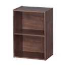 アイリス　カラーボックス　ＣＢボックス　２段　ＣＸ－２　ブラウン