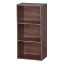 アイリス　カラーボックス　ＣＢボックス　３段　ＣＸ－３　ブラウン