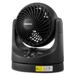 アイリス　卓上扇　マカロンＭｉｎｉ　ブラック　ＴＡＦ－ＭＫＭ１０－Ｂ