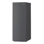 【店頭受取限定(配送不可)】 アイリス　スリム冷凍庫　スキマックス　８０Ｌ　自動霜取り　チャコールグレー　ＩＵＳＮ－８Ｂ－ＨＡ