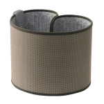 アイリス　ぐるポカパネルヒーター　ダークブラウン　APH-R12B-DT