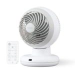 アイリス　ＤＣボール型サーキュレーター　２０畳　ホワイト　ＰＣＦ－ＢＤ１５ＢＴＥＣ－Ｗ