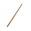 安心クッションＬ字型９０ｃｍ　極細　木目ダーク