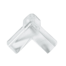 カーボーイ　安心クッション　コーナー用　みつあし　クリア