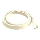 安心クッション　Ｌ字型　２ｍ　極細　アイボリー