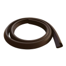 安心クッション　Ｌ字型　２ｍ　細　ブラウン