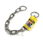 お値下【美品】かすう工房　月の船　チェーン付 15000円→13800円 ニッサチェイン 用心鎖 ステンレス（透明チューブ通し）Φ4