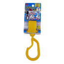 クルりんフック　カラビナタイプ　黄