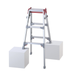 長谷川工業　はしご兼用脚立　脚部伸縮　３段　ＲＹＺ－０９ｄ