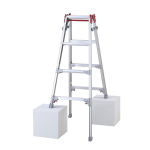 長谷川工業　はしご兼用脚立　脚部伸縮　４段　ＲＹＺ－１２ｄ