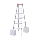 長谷川工業　はしご兼用脚立　脚部伸縮　６段　ＲＹＺ－１８ｄ