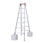 長谷川工業　はしご兼用脚立　脚部伸縮　７段　ＲＹＺ－２１ｄ