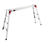 長谷川工業　スノコ式 天板・脚部伸縮　足場台　ＤＳＬ１.０－２７１２