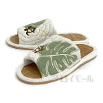 ハワイアン竹スリッパ　Ｌ　ＧＲ