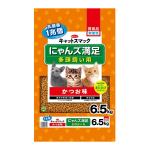 キャットスマック　にゃんズ満足　多頭飼い用　かつお味　６.５ｋｇ
