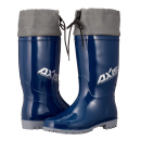 耐油カラーブーツ　アクシス　Ｍ－００１　ネイビー　Ｌサイズ