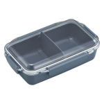 ＯＳＫ　カームカラー　ランチボックス(仕切付)　７５０ｍＬ　ネイビー